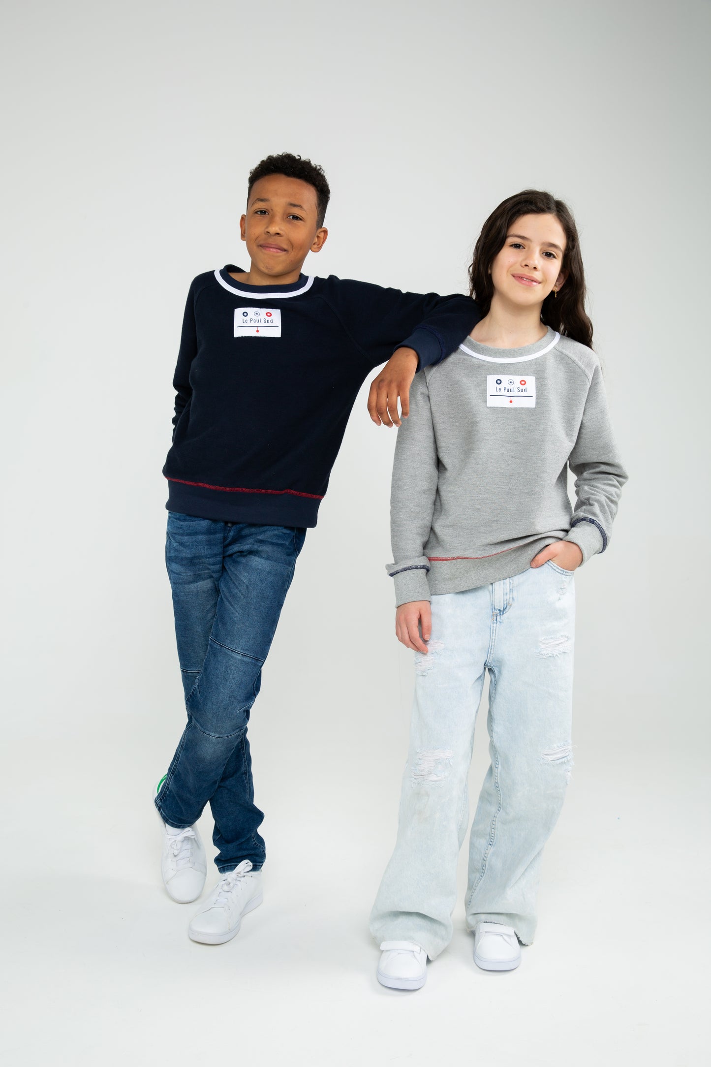 Sweat Vee unisexe enfant