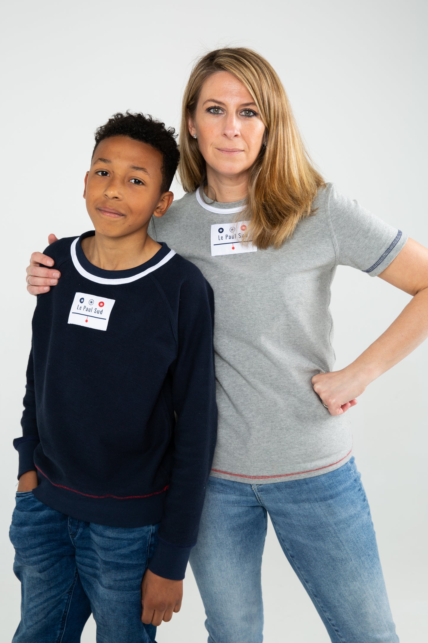 Sweat Vee unisexe enfant