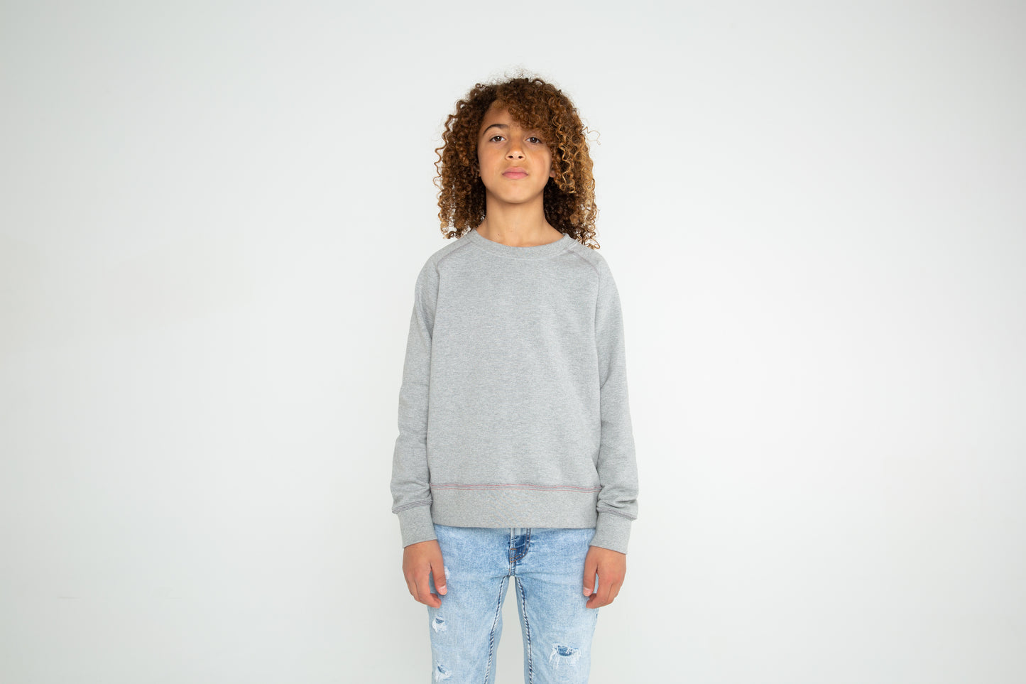 Sweat Vee unisexe enfant
